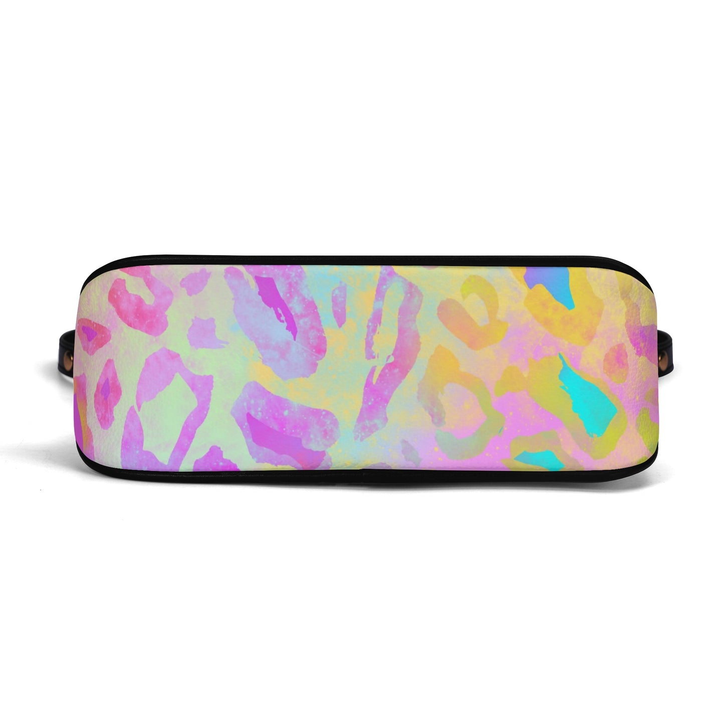 Lady PU Shoulder Bag With Chain Decoration