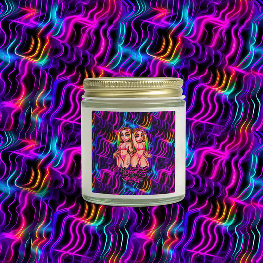 Scented Candles, Coconut Apricot Wax (4oz, 9oz)