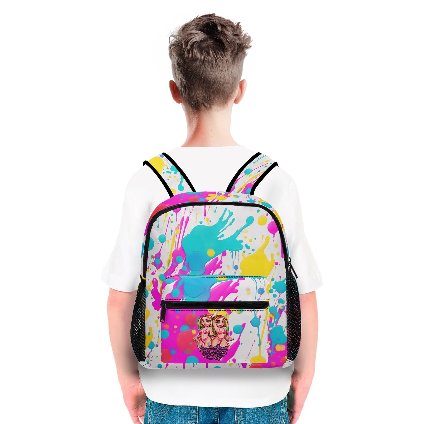 11 Inch Cute All-Over-Print Daypack Backpack