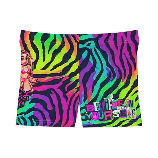 RTWINS ZEBRA PRINT SHORTS